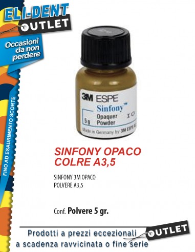 SINFONY OPACO A3,5 POLV. 1X5G
