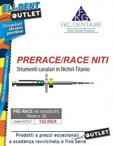 PRE-RACE NITI CONCITE 8% 19MM. N. 35