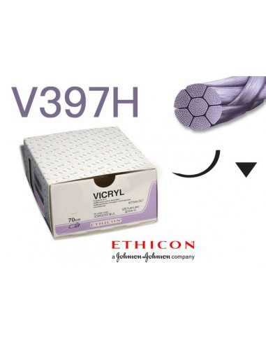SUTURA ETHICON VICRYL V397H 4-0 X36PZ