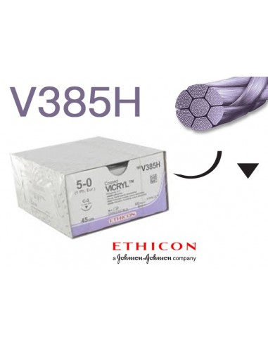 SUTURA ETHICON VICRYL V385H 5-0 X36PZ