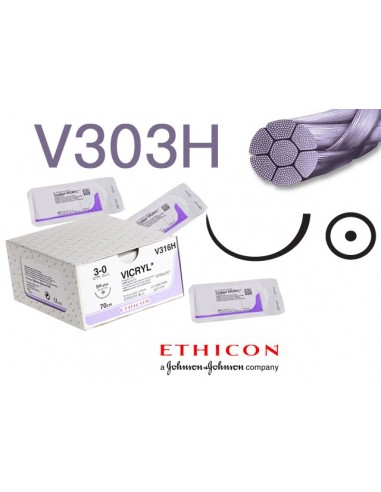 SUTURA ETHICON VICRYL V303H 5-0 X36PZ